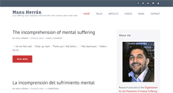 Desktop Screenshot of manuherran.com
